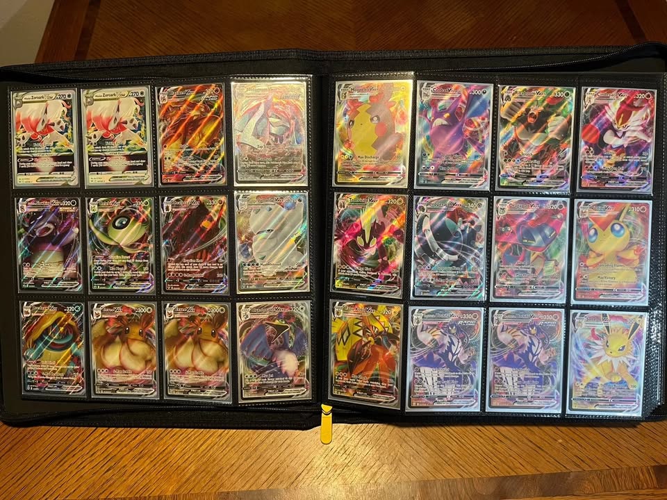 Pokemon Binder Collection Lot Massive Rare Holos Near Mint 480 Cards GX V Star