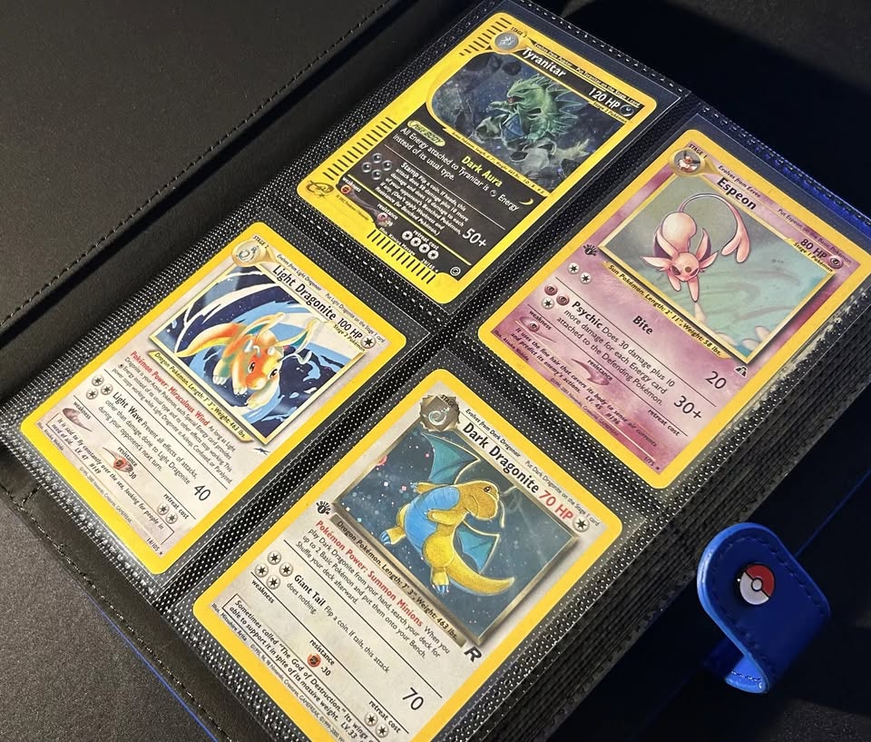 Binder Full 160 Pokemon Cards Vintage HOLO 1st Edition Collection Lot