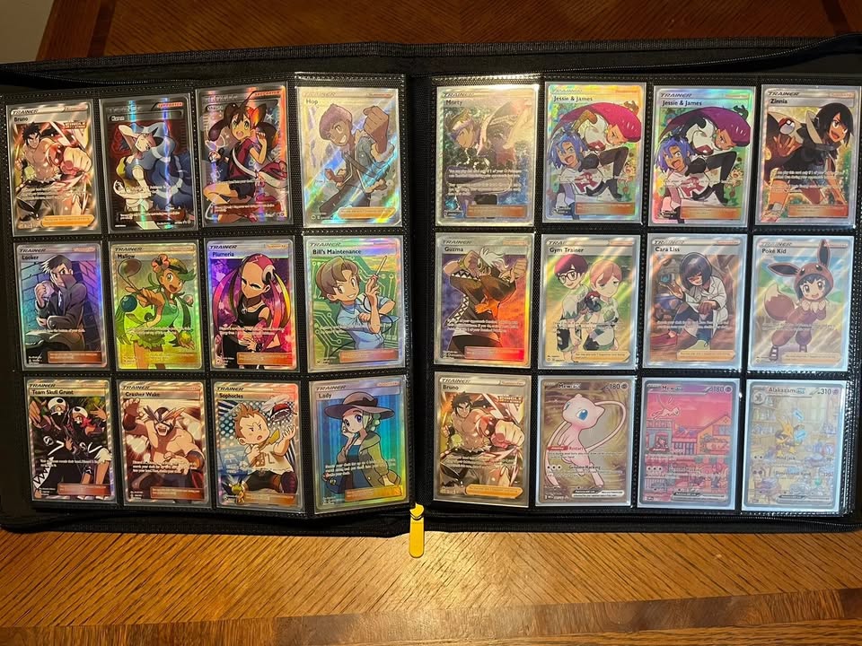 Pokemon Binder Collection Lot Massive Rare Holos Near Mint 480 Cards GX V Star