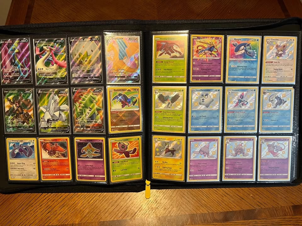 Pokemon Binder Collection Lot Massive Rare Holos Near Mint 480 Cards GX V Star