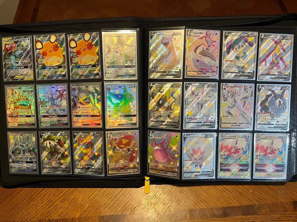 Pokemon Binder Collection Lot Massive Rare Holos Near Mint 480 Cards GX V Star