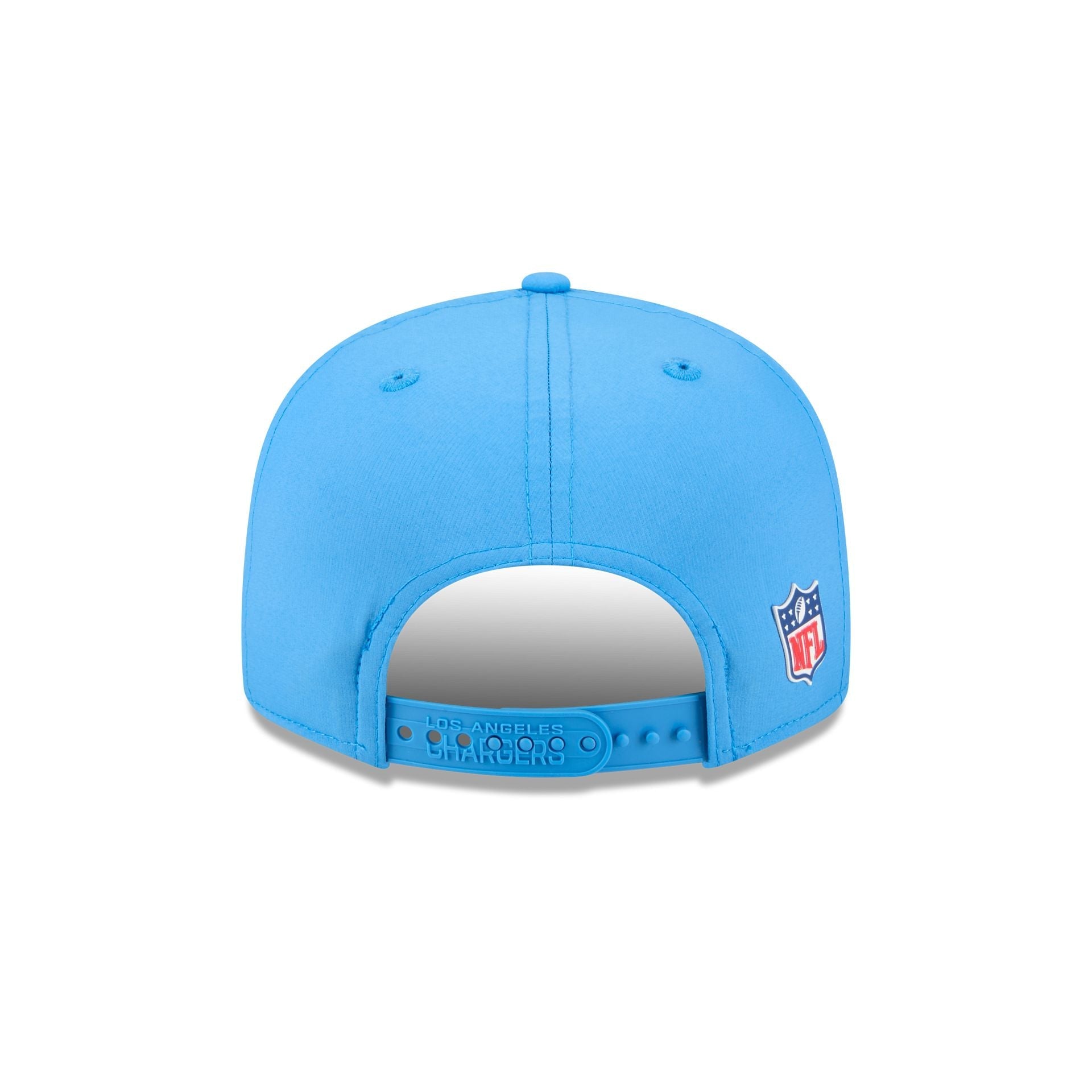 Los Angeles Chargers 2025 Sideline Hot Weather Split Panel 9FIFTY Snapback Hat
