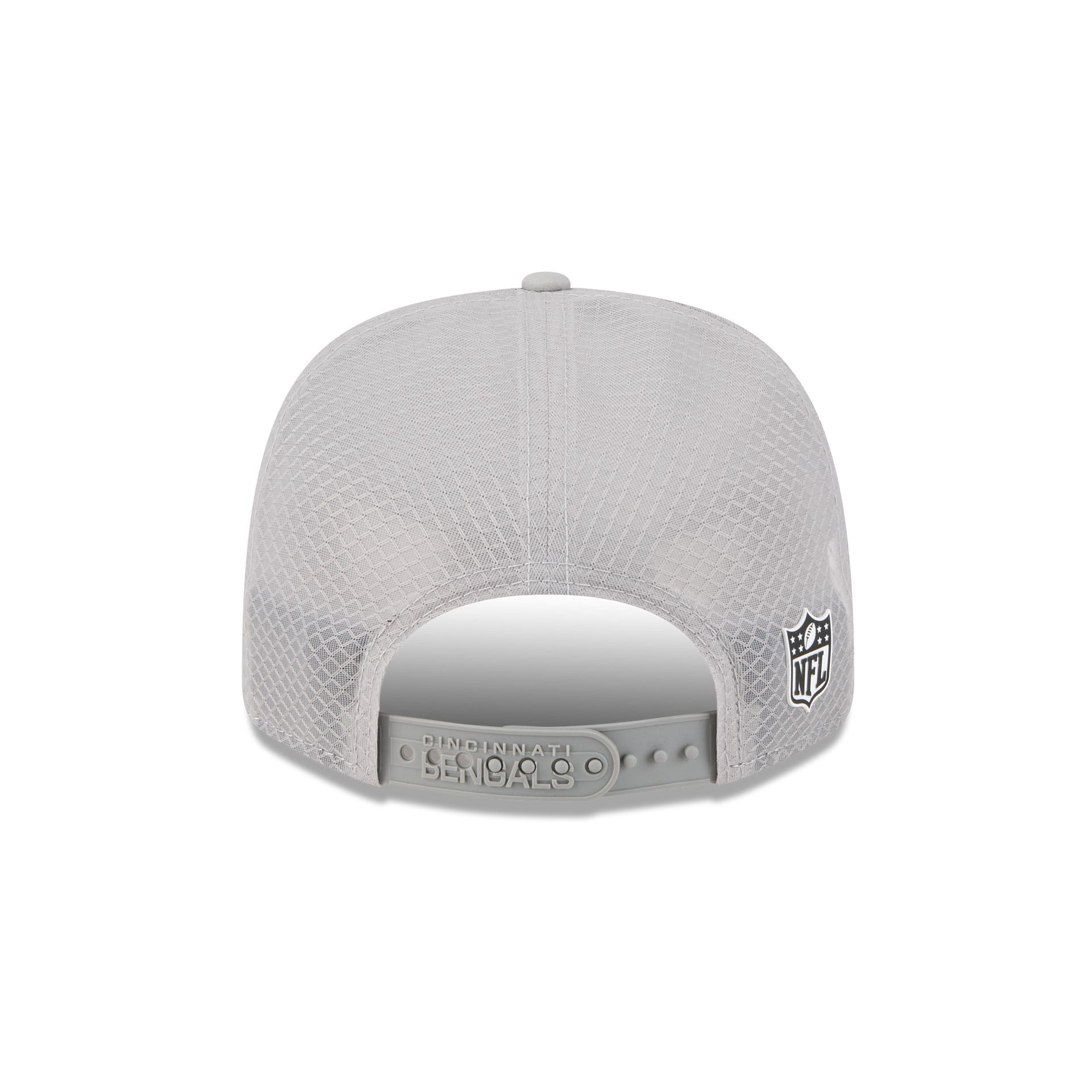 Cincinnati Bengals 2025 Sideline Hot Weather Gray 9SEVENTY Trucker Hat