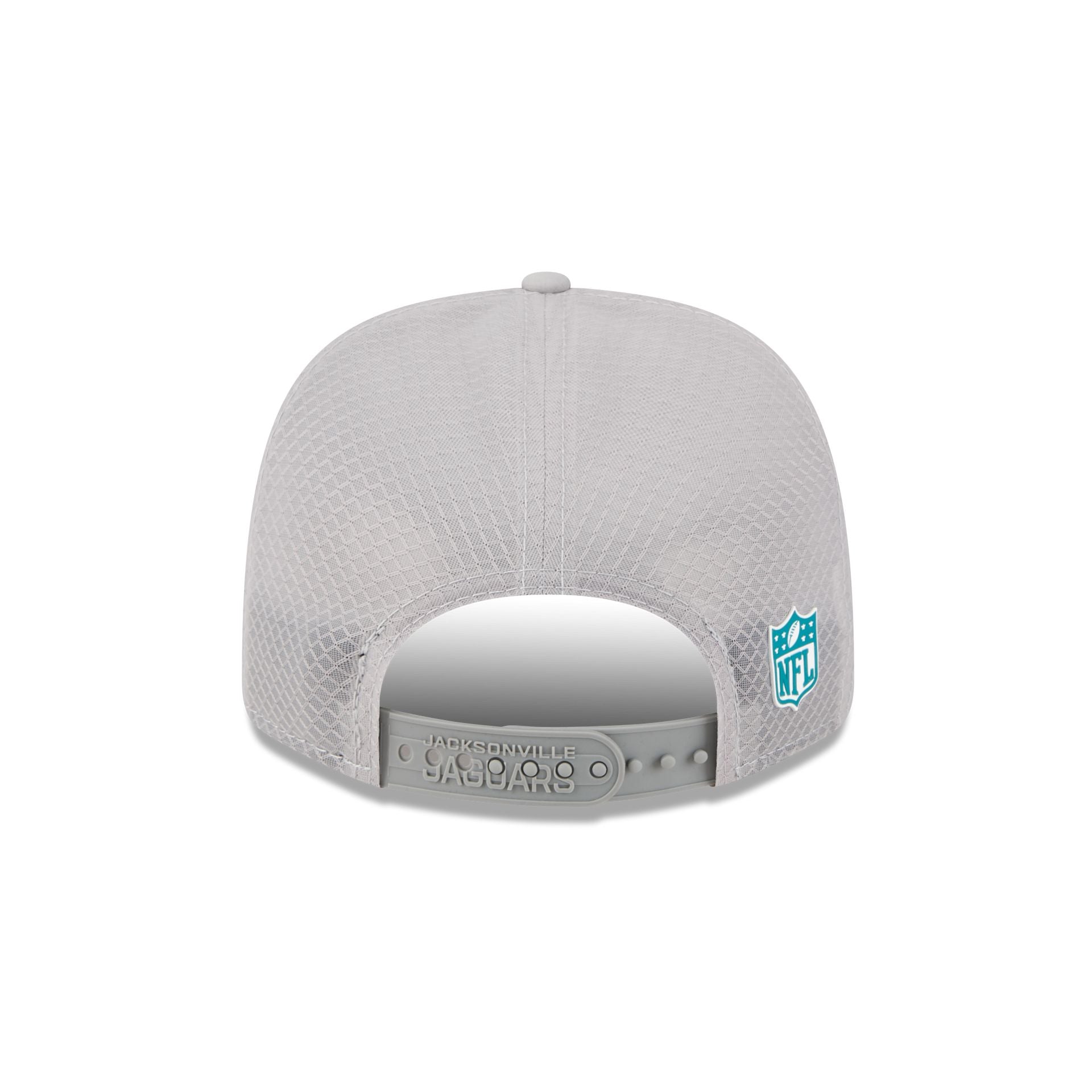 Jacksonville Jaguars 2025 Sideline Hot Weather Gray 9SEVENTY Trucker Hat