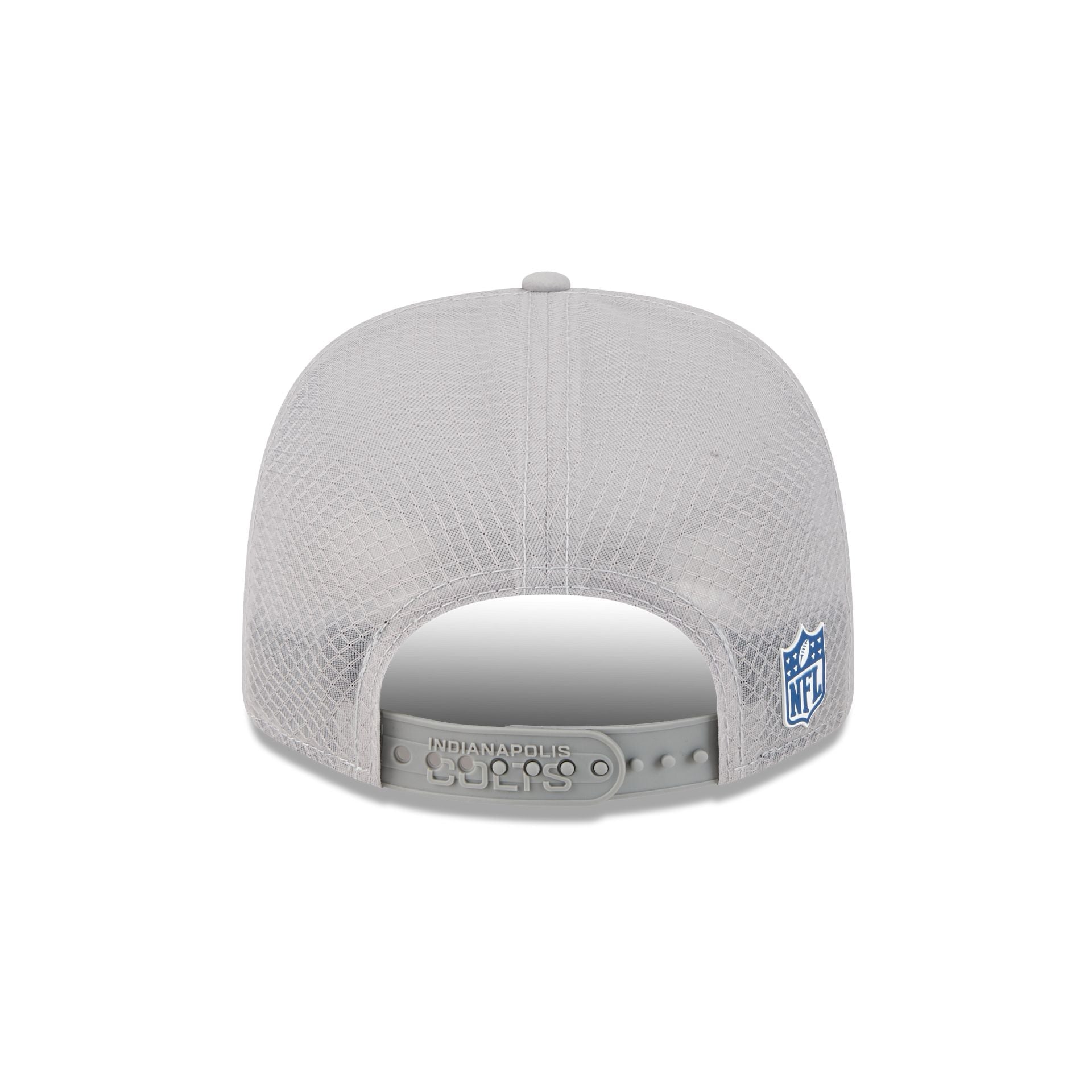 Indianapolis Colts 2025 Sideline Hot Weather Gray 9SEVENTY Trucker Hat