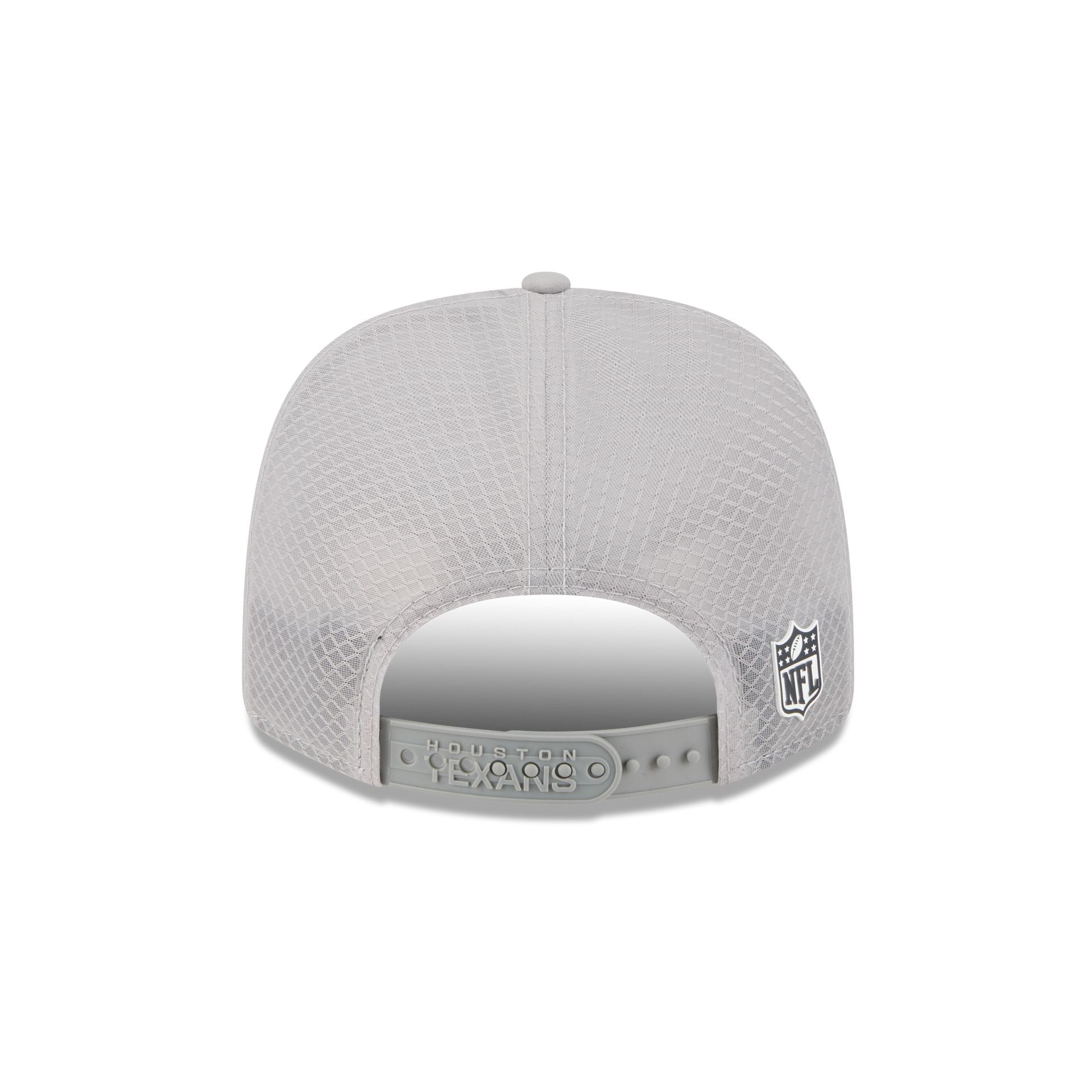 Houston Texans 2025 Sideline Hot Weather Gray 9SEVENTY Trucker Hat