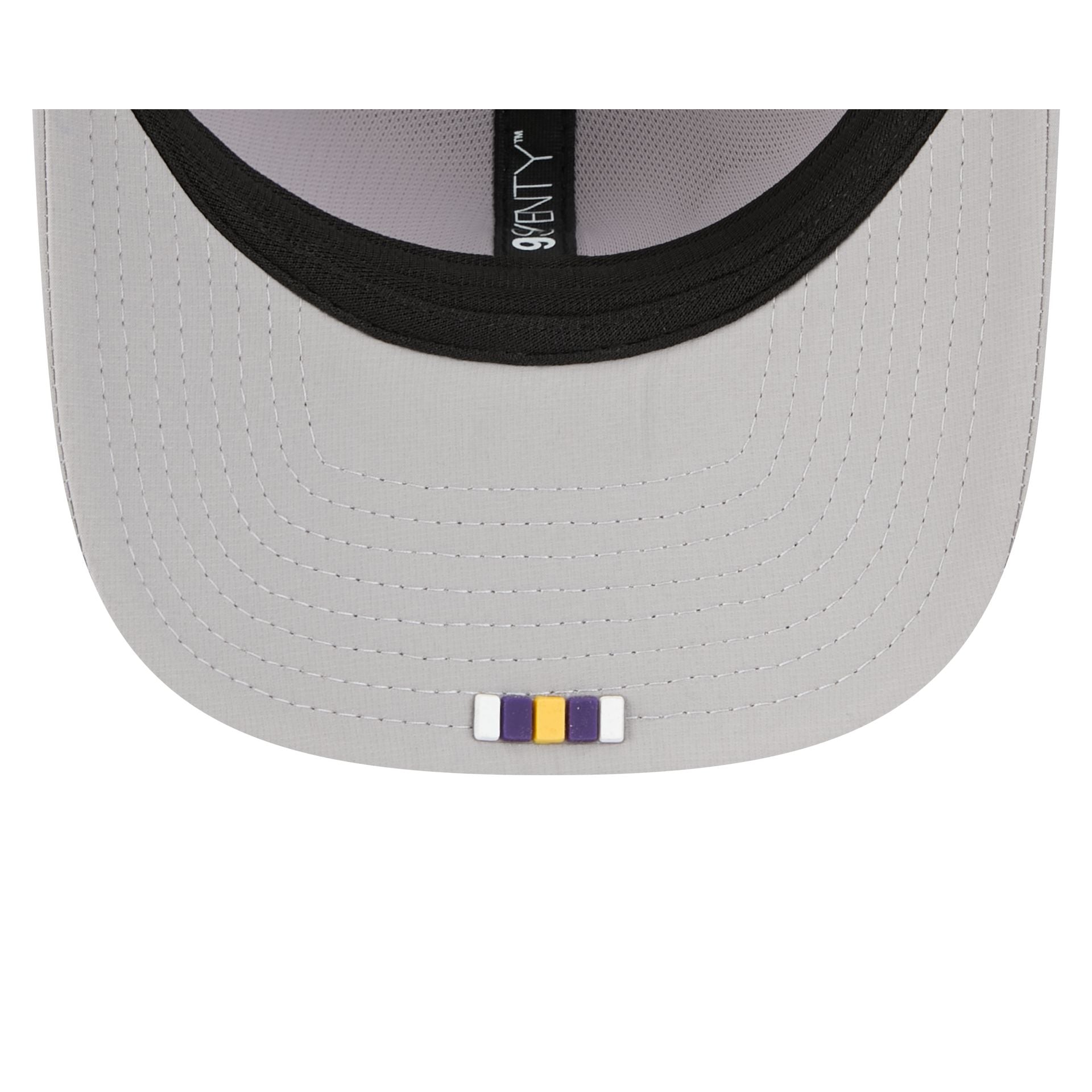 Minnesota Vikings 2025 Sideline Hot Weather Gray 9SEVENTY Trucker Hat