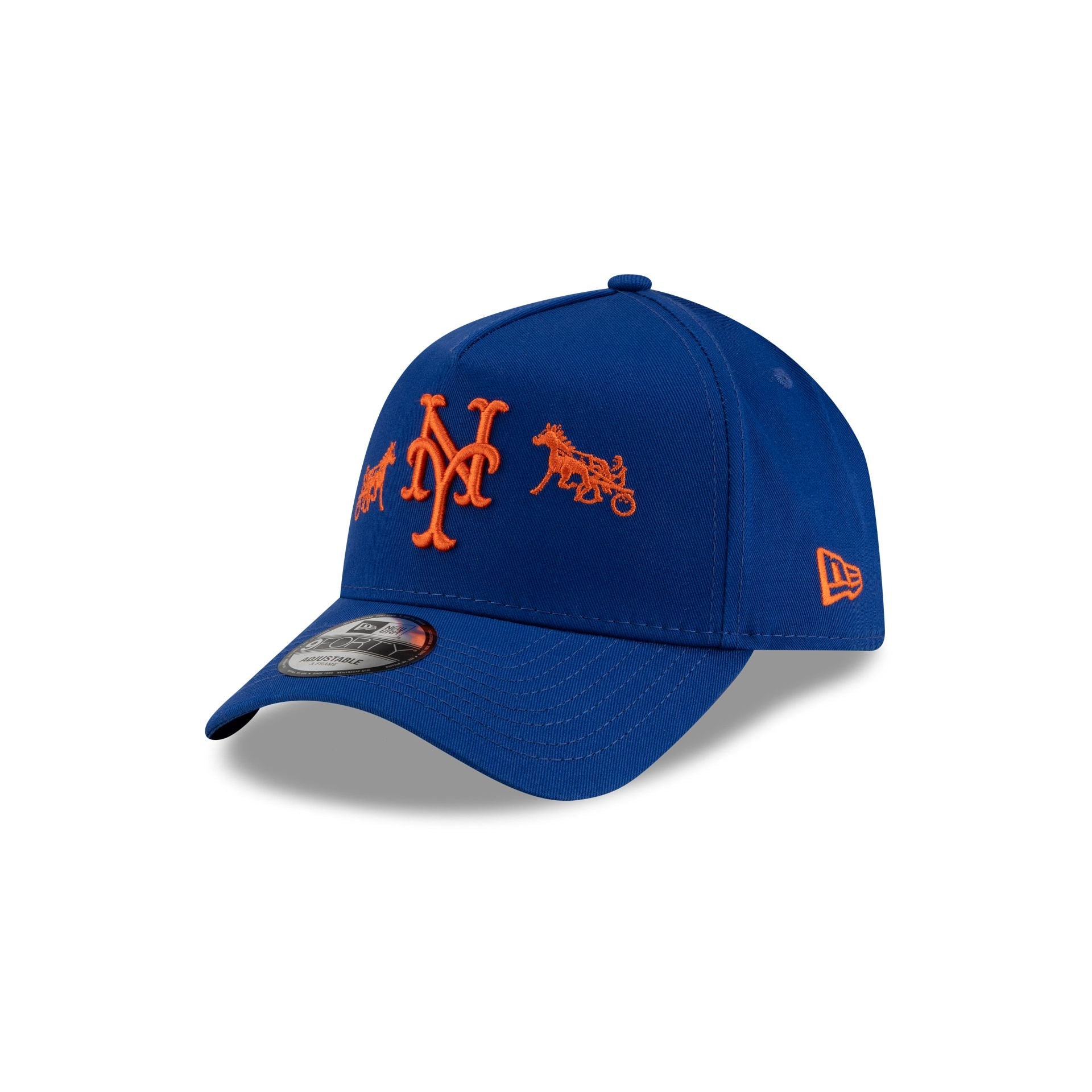 Siegelman Stable x New York Mets Blue 9FORTY A-Frame Snapback Hat