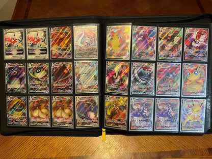 Pokemon Binder Collection Lot Massive Rare Holos Near Mint 480 Cards GX V Star