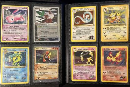 Binder Full 160 Pokemon Cards Vintage HOLO 1st Edition Collection Lot