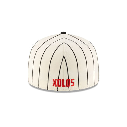 Xolos Retro Pinstripe 59FIFTY Fitted Hat