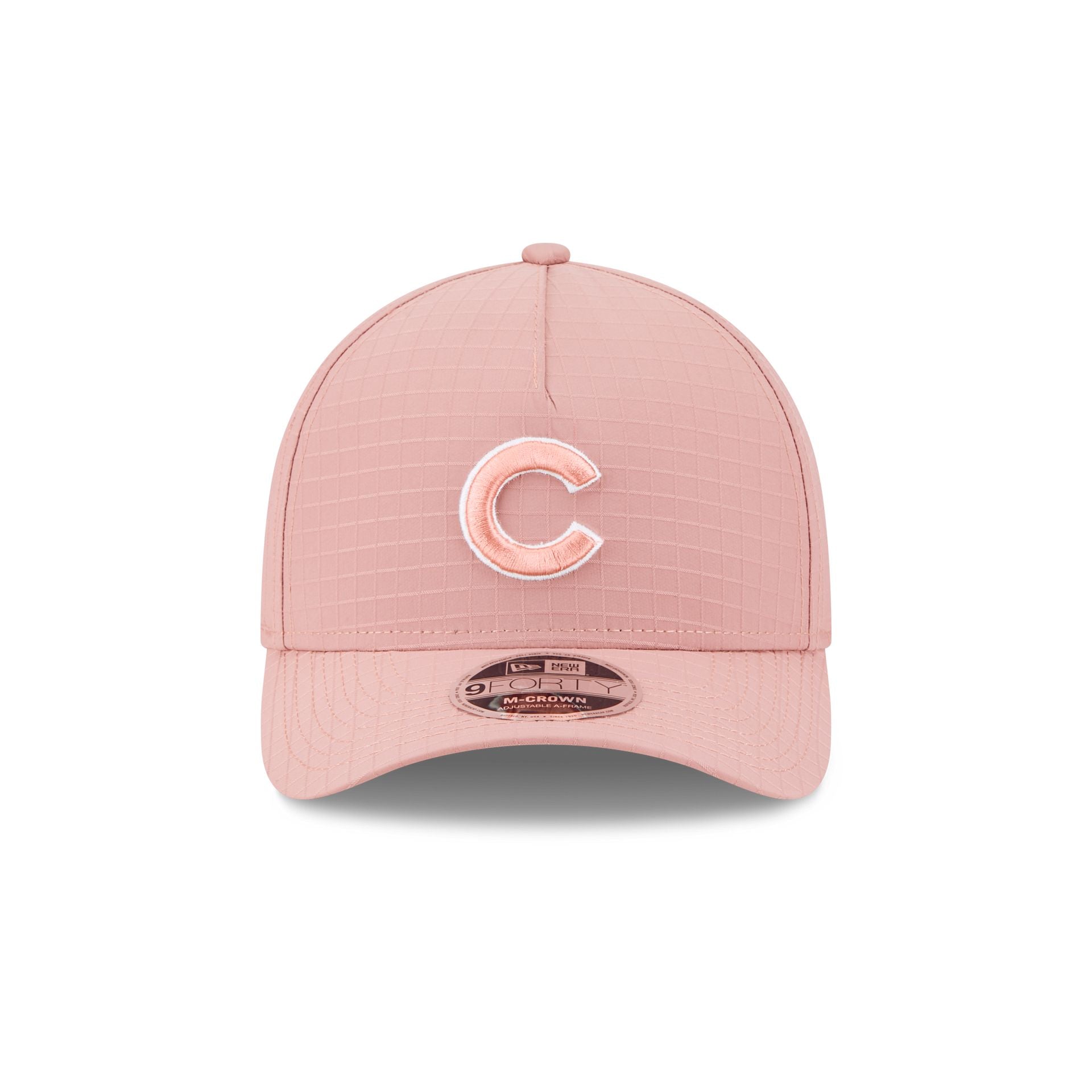 Chicago Cubs Pink Ripstop 9FORTY M-Crown A-Frame Snapback Hat