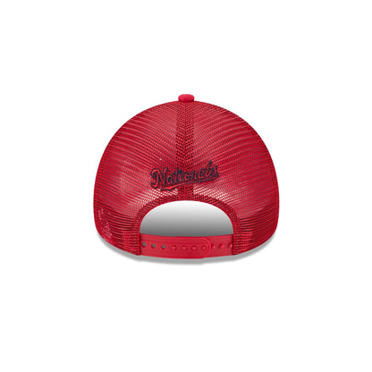Washington Nationals State Flower 9FORTY A-Frame Trucker Hat