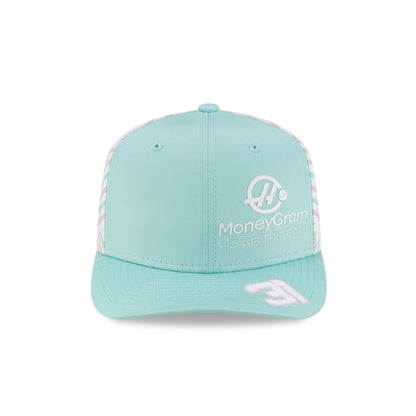 2025 Miami Race Special MoneyGram Haas F1 Team Esteban Ocon 9SEVENTY Stretch-Snap Hat