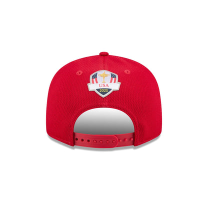 2025 Ryder Cup Team USA Red Split Panel 9FIFTY Snapback Hat