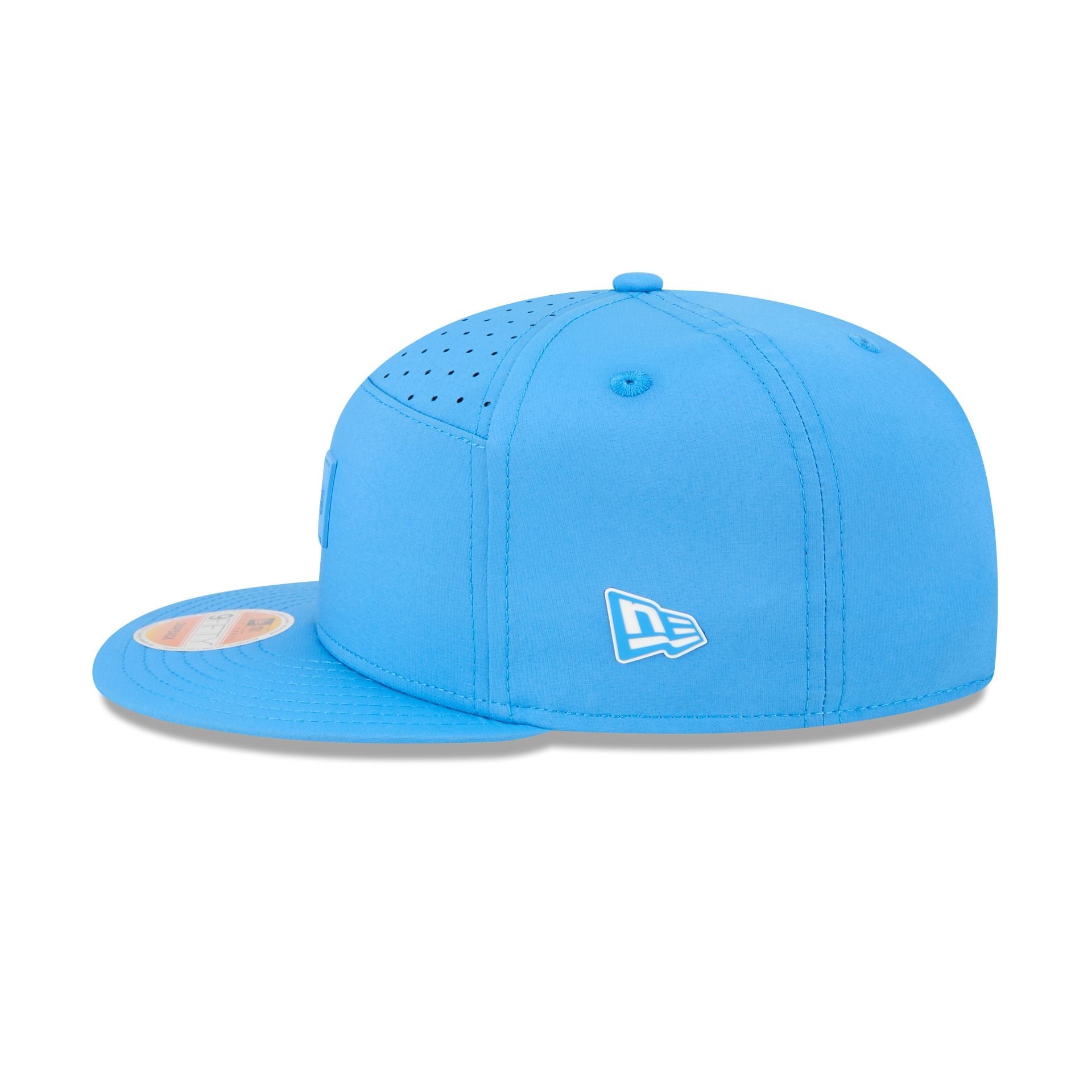 Los Angeles Chargers 2025 Sideline Hot Weather Split Panel 9FIFTY Snapback Hat