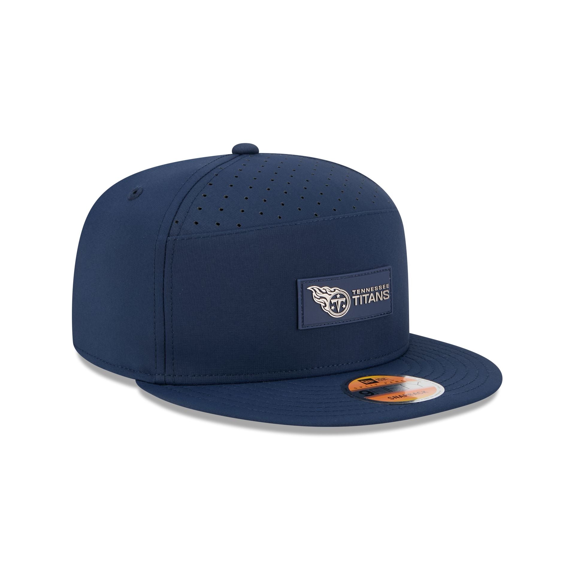 Tennessee Titans 2025 Sideline Hot Weather Split Panel 9FIFTY Snapback Hat
