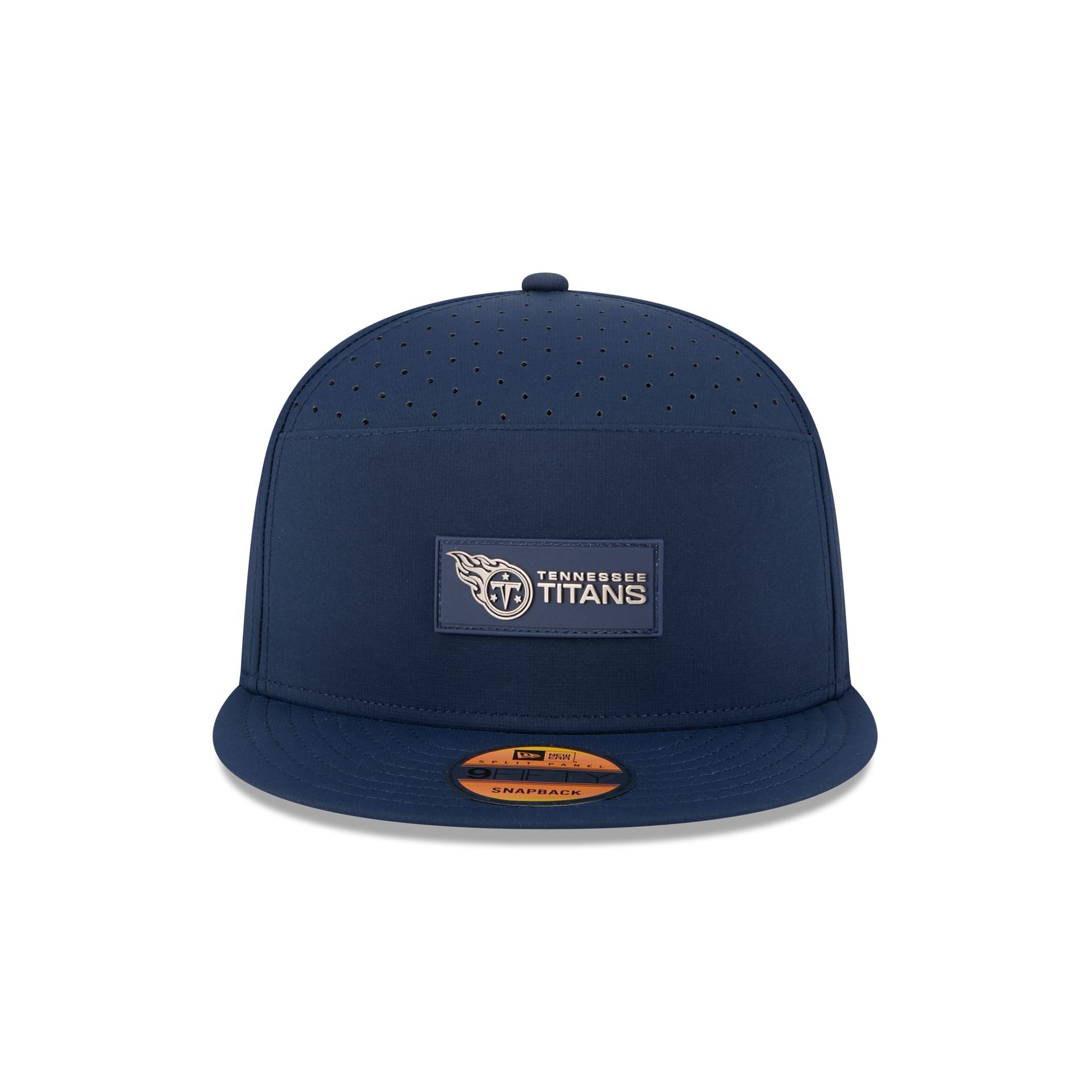 Tennessee Titans 2025 Sideline Hot Weather Split Panel 9FIFTY Snapback Hat