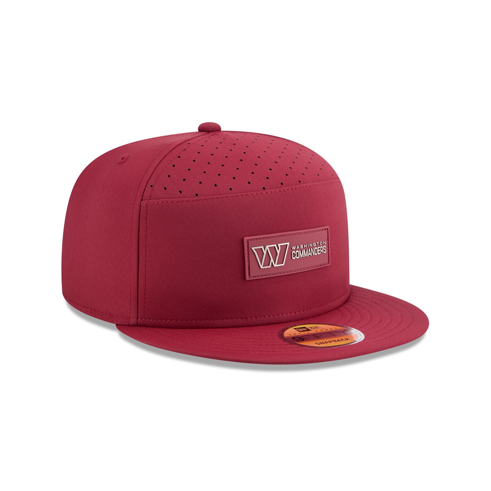Washington Commanders 2025 Sideline Hot Weather Split Panel 9FIFTY Snapback Hat
