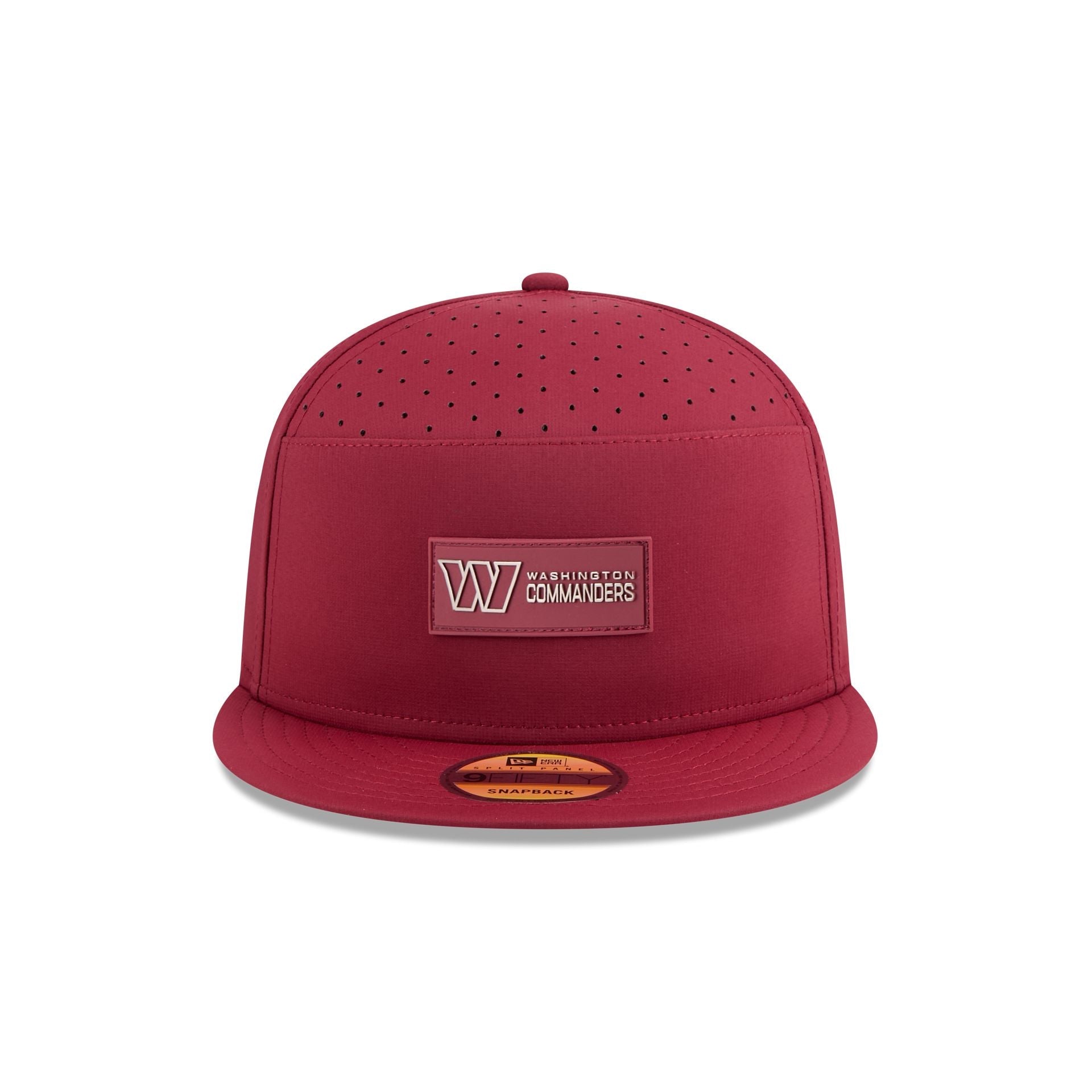 Washington Commanders 2025 Sideline Hot Weather Split Panel 9FIFTY Snapback Hat