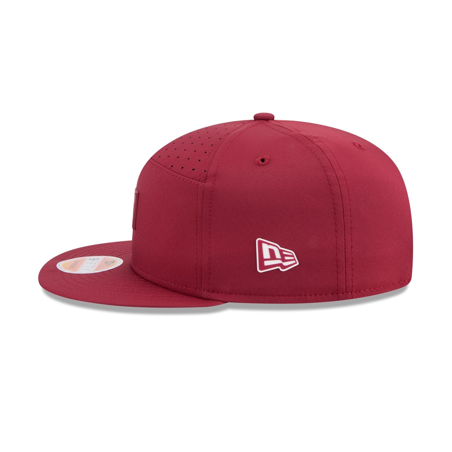 Washington Commanders 2025 Sideline Hot Weather Split Panel 9FIFTY Snapback Hat