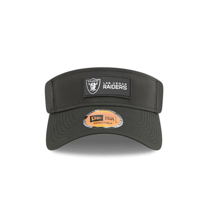 Las Vegas Raiders 2025 Sideline Hot Weather Visor Adjustable Hat