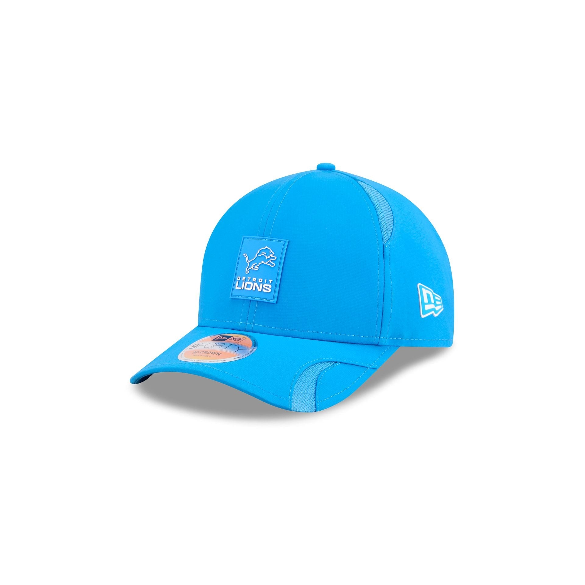 Detroit Lions 2025 Sideline Hot Weather Kids 9FORTY M-Crown Snapback Hat