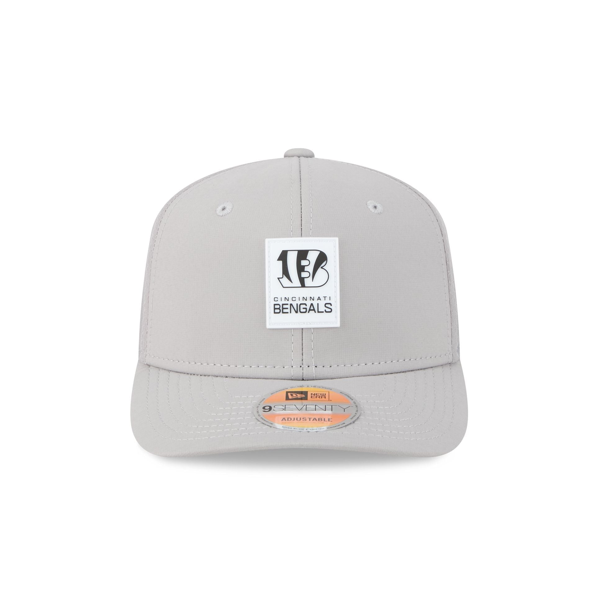 Cincinnati Bengals 2025 Sideline Hot Weather Gray 9SEVENTY Trucker Hat