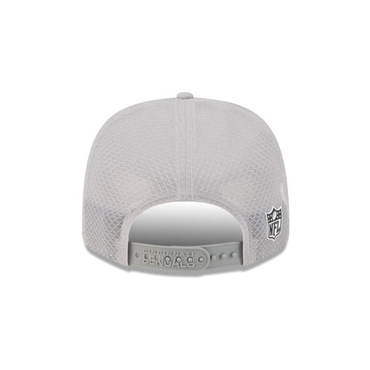 Cincinnati Bengals 2025 Sideline Hot Weather Gray 9SEVENTY Trucker Hat