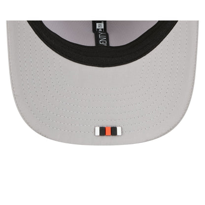 Cincinnati Bengals 2025 Sideline Hot Weather Gray 9SEVENTY Trucker Hat