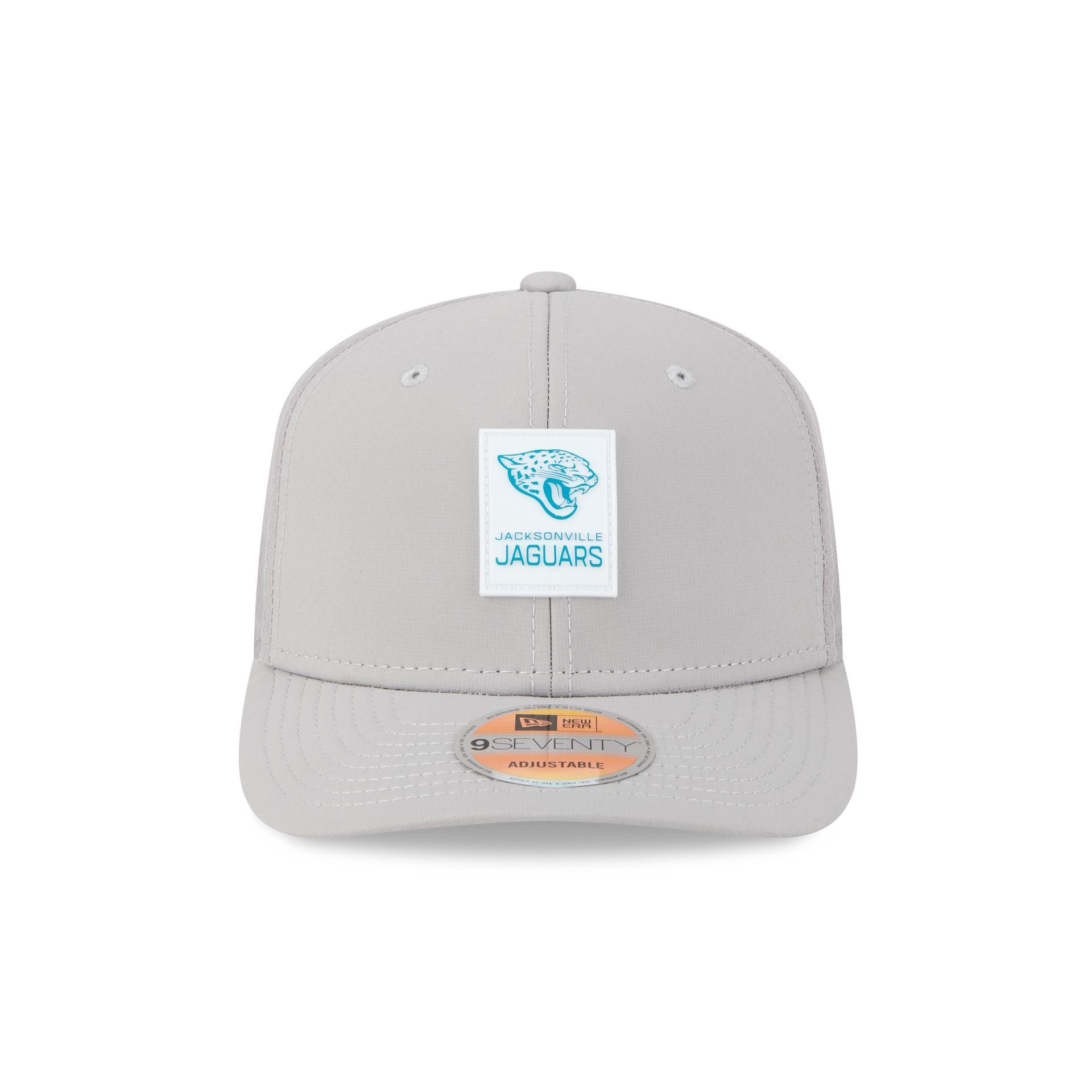 Jacksonville Jaguars 2025 Sideline Hot Weather Gray 9SEVENTY Trucker Hat
