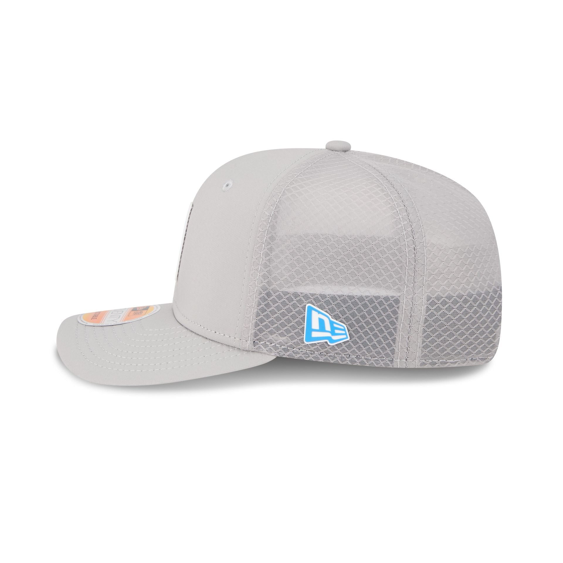 Los Angeles Chargers 2025 Sideline Hot Weather Gray 9SEVENTY Trucker Hat