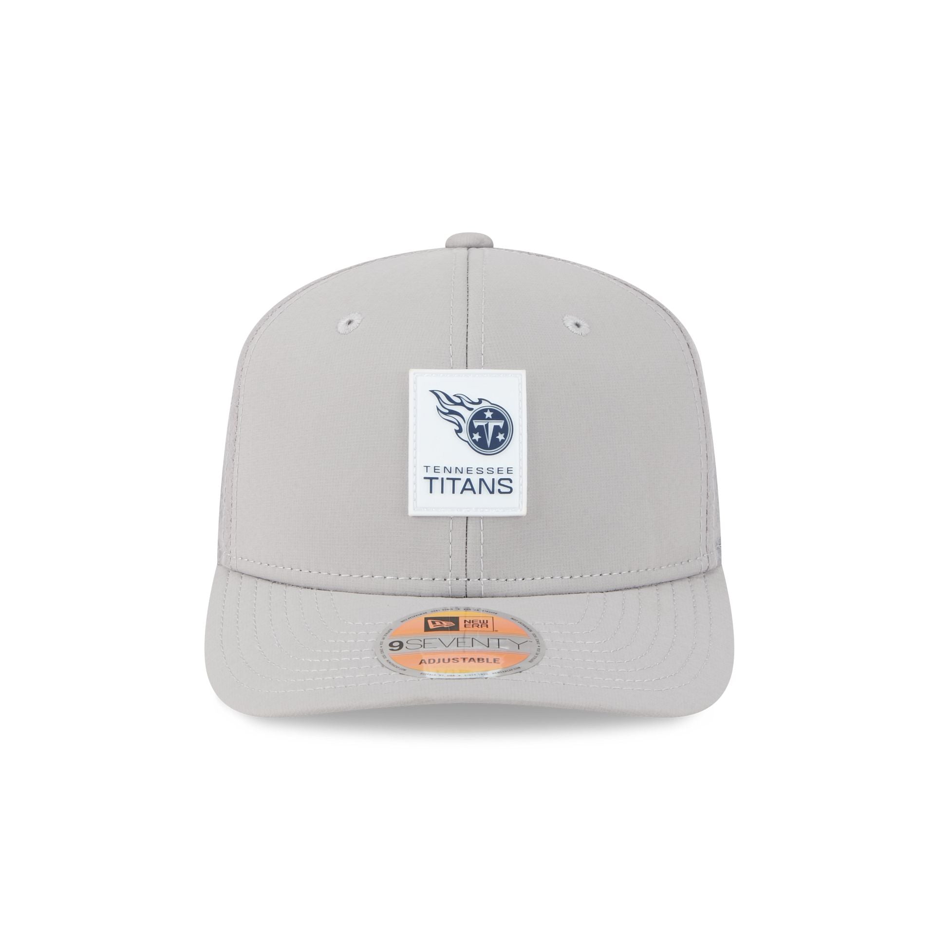 Tennessee Titans 2025 Sideline Hot Weather Gray 9SEVENTY Trucker Hat