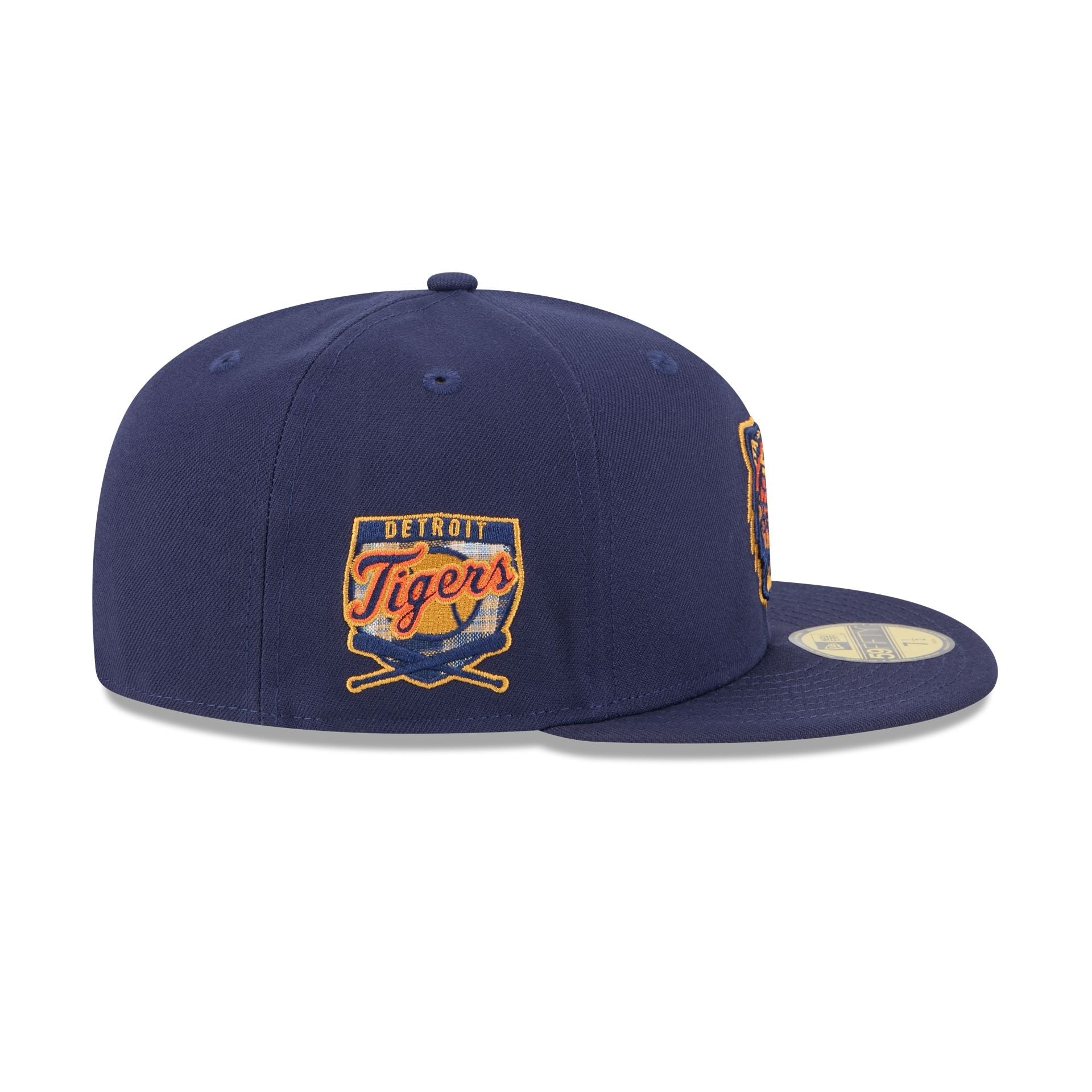Detroit Tigers Blue Tartan 59FIFTY Fitted Hat